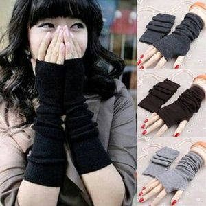 Fashion Soft Women's Fashion Knitted Arm Fingerles